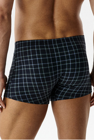 Atlantic 3MH-234 bokserki 3-pack z elastycznym pasem granat/granat/denim