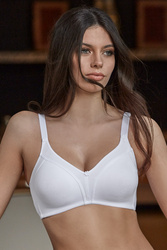 Biustonosz miękki Selene Blanca blanco