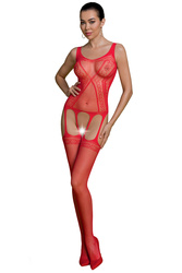 Body bodystocking Passion ECO BS007 red