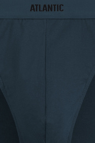 Atlantic 3MP-0944 slipy sportowe 3-pack, brąz/indygo/khaki