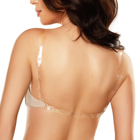 Silikonowe ramiączka do biustonosza Vivisence 8005 transparent