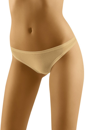 Wol-Bar Soft Simple Majtki stringi, beż