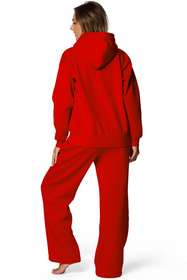 Komplet bluza+spodnie Dkaren DK-K-B9 czerwony