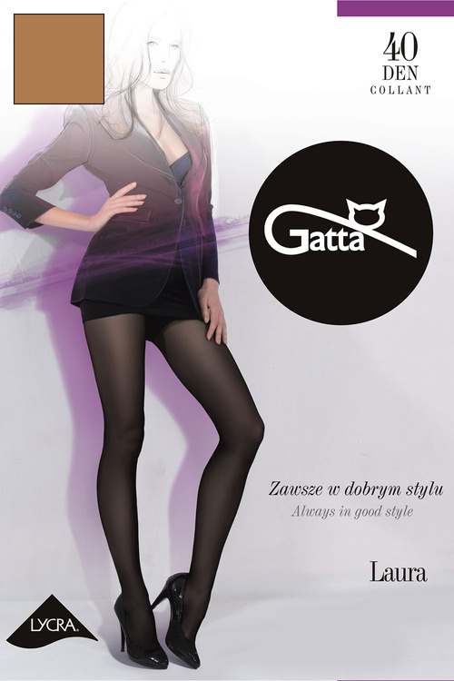 Gatta Laura 40 Wyrób pończoszniczy rajstopy, beige