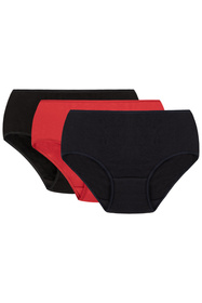 Figi Vivisence 4001 3-pack czarny/czerwony/granatowy