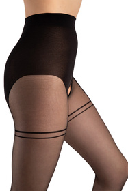 Wyrób pończoszniczy rajstopy Fiore Delight 20 DEN O5037 black  