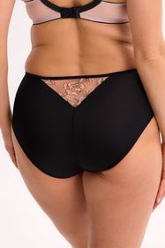 Figi Gaia 1332P Xenia różowo-czarny