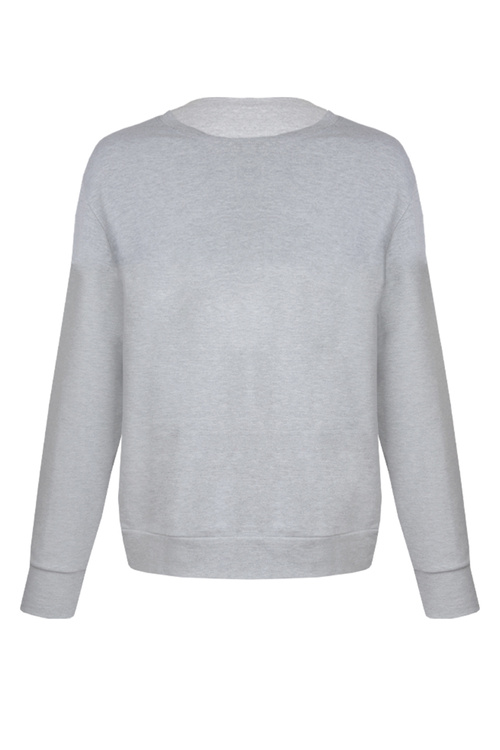Dkaren Justin Bluza nierozpinana, szary