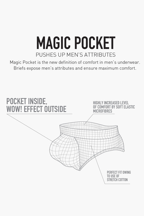 Slipy Magic Pocket Atlantic BMP-1581 czarny 