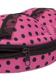 Podróżne etui na biustonosze z akcesoriami Kontri E1002 ciemnoróżowy