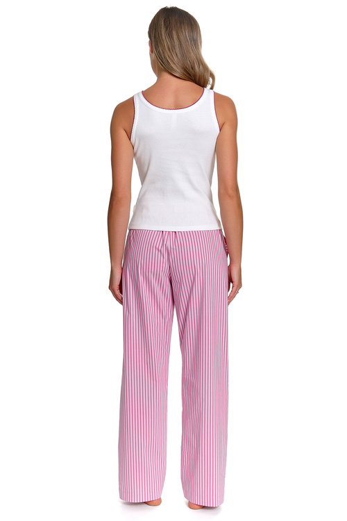 Doctor Nap PM.7426 piżama damska na ramiączkach miami pink