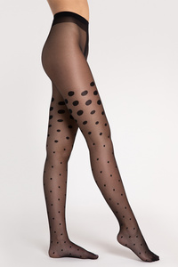 Wyrób pończoszniczy rajstopy Fiore Natalie 15 DEN G6082 black