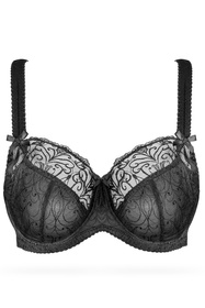 Biustonosz miękki Nessa Sonata N500 Maxi czarny