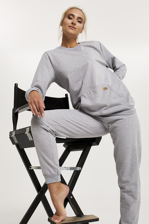 Italian Fashion Fox dł.r. dł.sp. Dres homewear, melanż