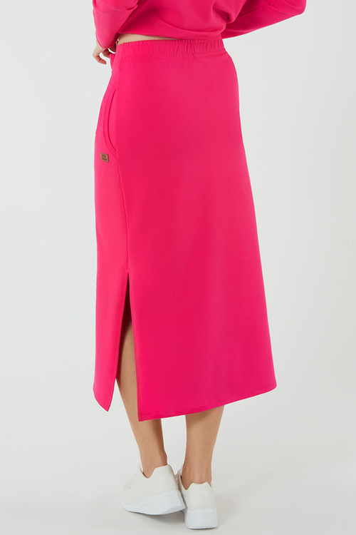 Spódnica Italian Fashion Stella maxi fuksja