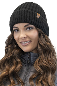Czapka Vivisence 70104 czarny