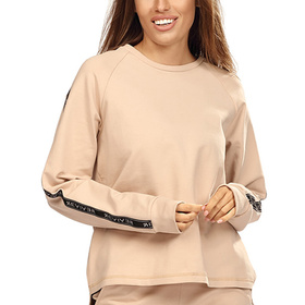 Bluza nierozpinana Reviver F5593 beżowy
