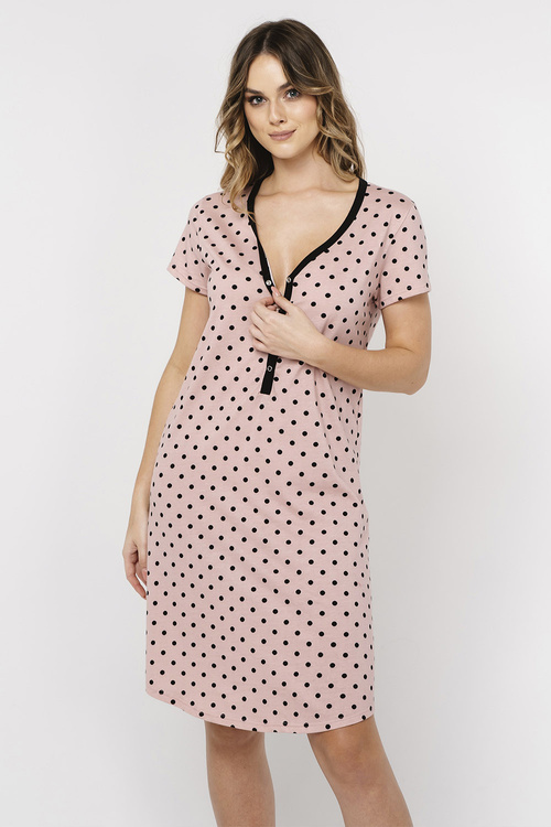 Nocna koszula Italian Fashion Buscato kr.r. druk