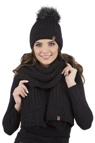 Vivisence 7016 Nakrycie głowy czapka, czarny