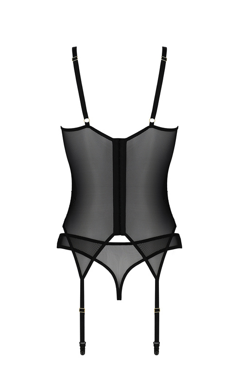 Gorset sexy Casmir Denerys corset black 