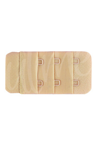 Julimex BA-03 2-rzędowy Akcesoria do biustonosza przedłużacz obwodu, beż