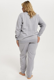 Italian Fashion Fox dł.r. dł.sp. Dres homewear, melanż