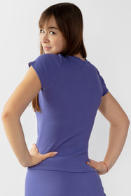 Komplet legginsy + bluzka Dkaren Halima-Kpl fiolet 