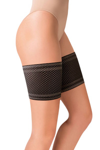 Opaski na uda Gabriella Summer Thigh Band code 511 nero