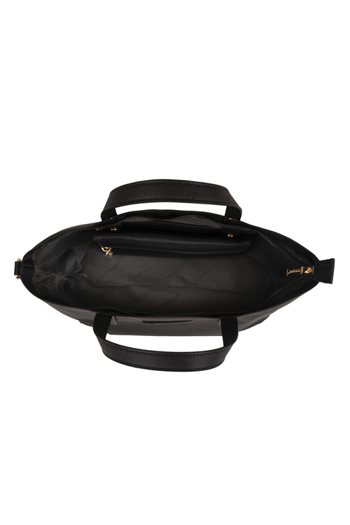 Vivisence T0022 torebka do ręki z odpinanym paskiem black