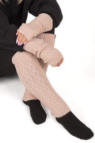 Komplet ocieplacze Vivisence 7300Kmpl różowy