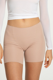 Julimex Cotton Mood bermudy bezszwowe laser cut beżowy