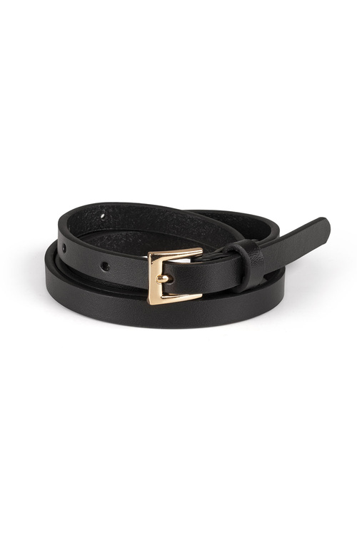 Pasek skórzany Vivisence P0003 black