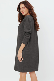 Italian Fashion Avira tunika dł.r. Sukienka homewear, c.melanż