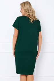 Nocna koszula Italian Fashion Florisa kr.r. c.zielony