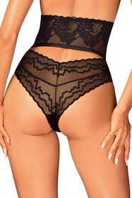 Obsessive Arienna panties Majtki figi, czarny