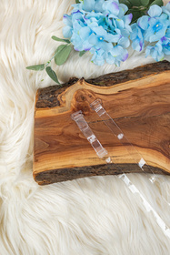 Silikonowe ramiączka do biustonosza Vivisence 8005 transparent