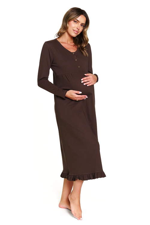 Nocna koszula Doctor Nap TM.7318 brownie