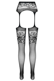 Pończochy z pasem Passion S029  black