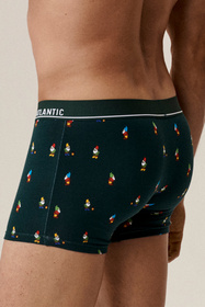 Bokserki Atlantic 2GMH-031 2-pack ciemnozielony/granatowy