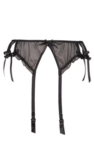 Axami V-6452 Charbon Pas do pończoch niski, czarny