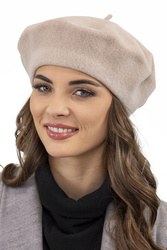 Vivisence 7073 Nakrycie głowy beret, beż
