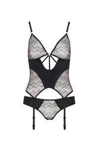 Gorset sexy Casmir Lagerta corset black