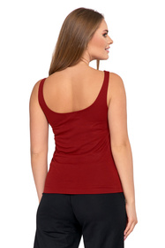 Moraj BD1600-012 koszulka na ramiączkach z modalu red