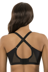 Parfait P2400 braletka bezszwowa z odpinanymi ramiączkami black