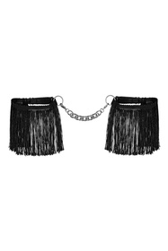 Akcesoria erotyczne kajdanki Obsessive Sherila cuffs czarny 