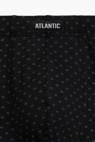 Bokserki Atlantic 3MH-197 3-pak szmaragdowy/czarny/szary