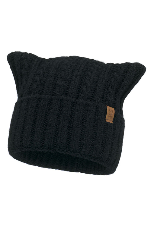 Czapka z uszami kota Vivisence 70117 czarny