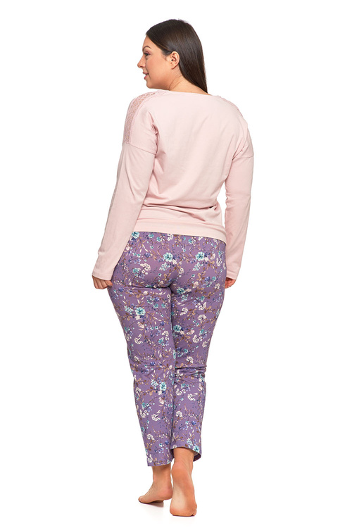 Piżama Moraj PDD5800-002 grafit Plus Size
