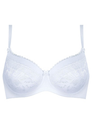 Biustonosz usztywniany Unikat Inga biały 