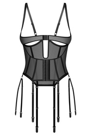 Gorset sexy Obsessive Euphori corset black